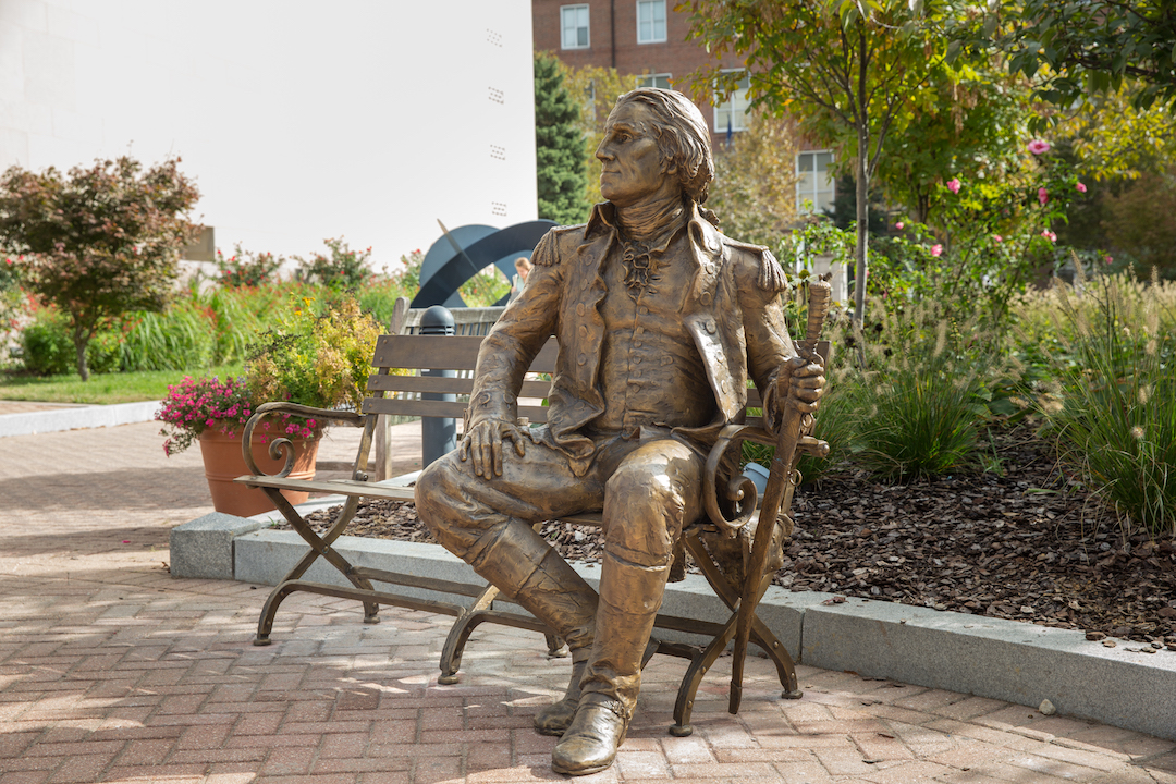George Washington Bench by Gary Lee Price [link goes to collection database entry]