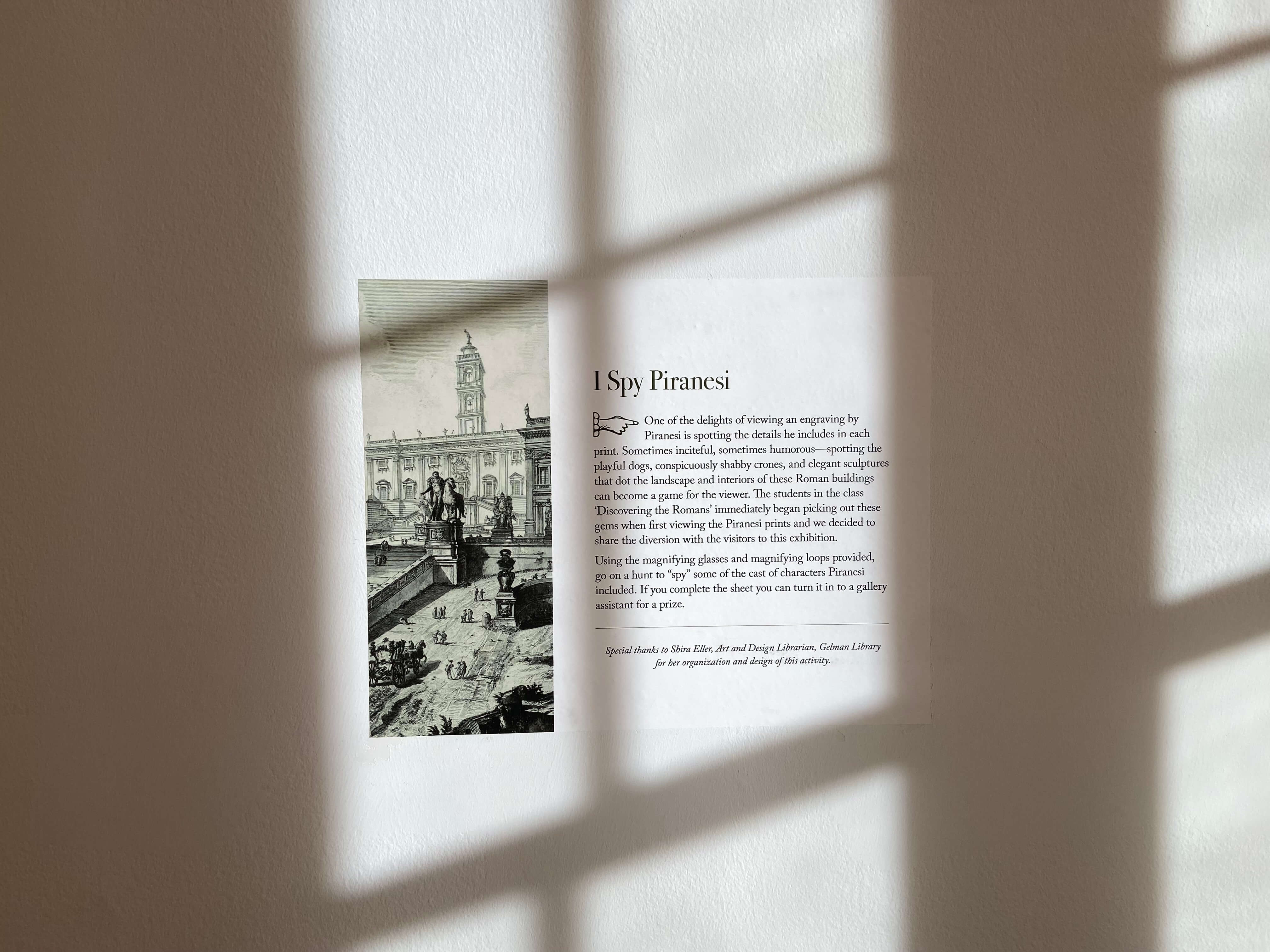 Physical installation photo