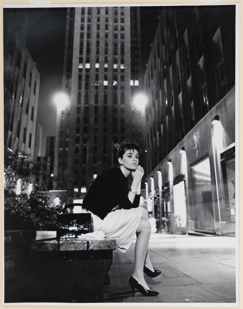 Anna Maria Alberghetti black and white photograph by Philippe Halsman [link goes to collection database entry]